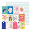 Crate Paper - Hooray Collection - 12 x 12 Double Sided Paper - For You