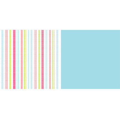 American Crafts - Spring and Summer Collection - 12x12 Double Sided Paper - Shortbread, CLEARANCE