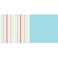 American Crafts - Spring and Summer Collection - 12x12 Double Sided Paper - Shortbread, CLEARANCE