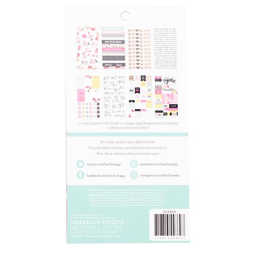 American Crafts - Sticker Book with Foil Accents - Heidi Swapp