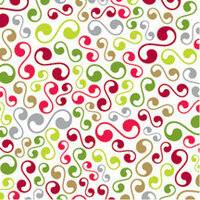 American Crafts - Christmas Collection - 12x12 Paper - Christmas Party Hop, CLEARANCE