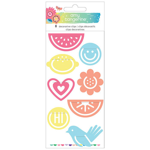 American Crafts - Sunshine and Good Times Collection - Paper Clips