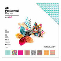 American Crafts - 12 x 12 Patterned Paper Pack - 60 Sheets - Moda Bella
