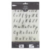 Kelly Creates - Clear Acrylic Stamps - Traceable - Alphabet