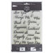 Kelly Creates - Clear Acrylic Stamps - Traceable - Wedding