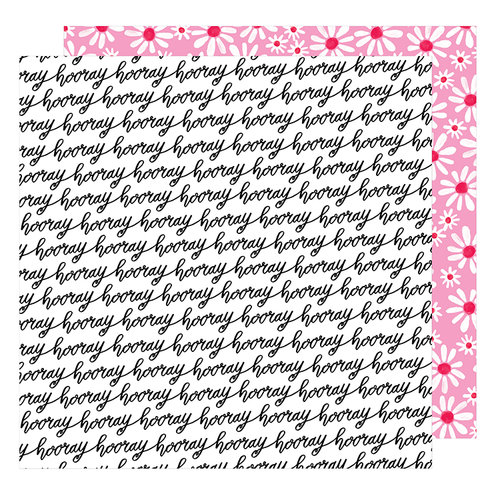 American Crafts - Stay Colorful Collection - 12 x 12 Double Sided Paper - Let's Boogie