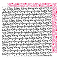 American Crafts - Stay Colorful Collection - 12 x 12 Double Sided Paper - Let's Boogie