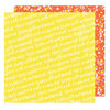 American Crafts - Stay Colorful Collection - 12 x 12 Double Sided Paper - Psychedelic