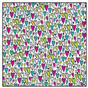 American Crafts - Teen Collection - 12 x 12 Double Sided Glitter Paper - Sadie Hawkins, CLEARANCE