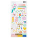 American Crafts - Stay Colorful Collection - Cardstock Stickers with Foil Accents