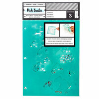 American Crafts - Field Notes Collection - Stencils - Ink Spill
