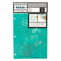 American Crafts - Field Notes Collection - Stencils - Flutter