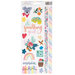 American Crafts - Box of Crayons Collection - Cardstock Stickers