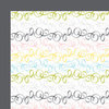 American Crafts - Baby Collection - 12 x 12 Double Sided Paper - Itsy Bitsy Spider, CLEARANCE