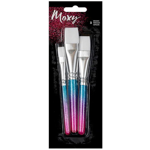 American Crafts - Moxy Glitter - Glue Brushes