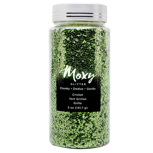 American Crafts - Moxy Glitter - Chunky - Cricket - 5 Ounces