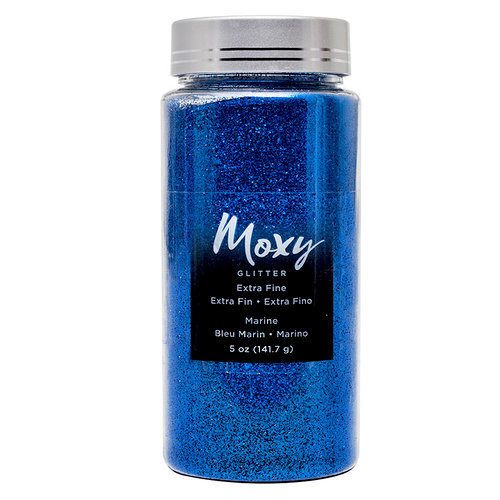 American Crafts - Moxy Glitter - Extra Fine - Marine - 5 Ounces