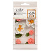 American Crafts - Details 2 Enjoy Collection - Pocket Frames - Felt Flowers - Style 1
