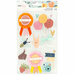 American Crafts - It's All Good Collection - Layered Stickers with Foil Accents