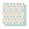 American Crafts - It's All Good Collection - 12 x 12 Double Sided Paper - Best Ever