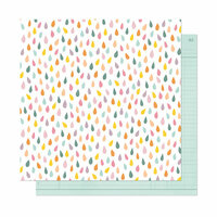 American Crafts - It's All Good Collection - 12 x 12 Double Sided Paper - Embrace Now