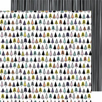 American Crafts - Shine On Collection - 12 x 12 Double Sided Paper - Forest