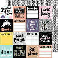 American Crafts - Shine On Collection - 12 x 12 Double Sided Paper - More of This