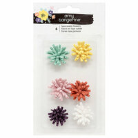 American Crafts - Shine On Collection - Flowers - Faux Suede