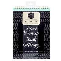 Kelly Creates - Large Brush - Bouncy Brush Lettering Workbook