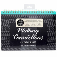 Kelly Creates - Making Connections Workbook - Large Brush - Calendar Words