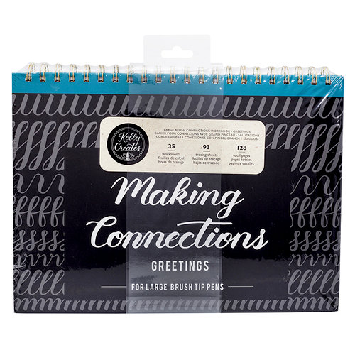 Kelly Creates - Making Connections Workbook - Large Brush - Greetings