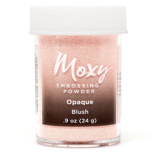 American Crafts - Moxy Embossing Powder - Opaque - Blush - .9 Ounce