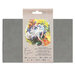 American Crafts - Paper Fashion Collection - Watercolor Sketchbook - 5 x 8 - Gray
