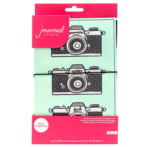 American Crafts - Journal Studio Collection - Amy Tan - Journal Kit - Camera