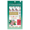 American Crafts - Cardmaking Sticker Book with Foil Accents - Lots of Thanks