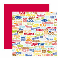 American Crafts - Junior Collection - 12 x 12 Double Sided Paper - Wicked
