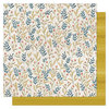 1 Canoe 2 - Goldenrod Collection - 12 x 12 Double Sided Paper- Meadow Floral