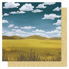 1 Canoe 2 - Goldenrod Collection - 12 x 12 Double Sided Paper- Waves of Grain