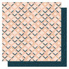1 Canoe 2 - Goldenrod Collection - 12 x 12 Double Sided Paper- Pink Tile