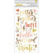 1 Canoe 2 - Goldenrod Collection - Thickers - Chipboard - Phrases