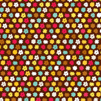 American Crafts - Abode Collection - 12 x 12 Double Sided Paper - Blossom Road, CLEARANCE