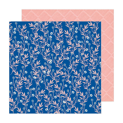 Crate Paper - Sunny Days Collection - 12 x 12 Double Sided Paper - Daisy