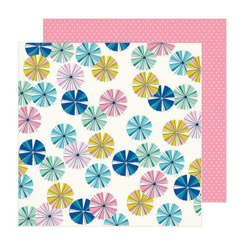 Crate Paper - Sunny Days Collection - 12 x 12 Double Sided Paper - Parasol