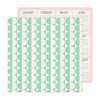 Crate Paper - Sunny Days Collection - 12 x 12 Double Sided Paper - Weekend