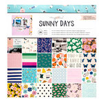 Crate Paper - Sunny Days Collection - 12 x 12 Paper Pad