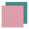 Crate Paper - All Heart Collection - 12 x 12 Double Sided Paper - Rose