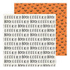 Crate Paper - Hey Pumpkin Collection - 12 x 12 Double Sided Paper - Boo