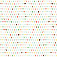 American Crafts - Dear Lizzy Spring Collection - 12 x 12 Double Sided Paper with Glitter Accents - Beehive Brunch, CLEARANCE
