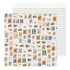 Maggie Holmes - Heritage Collection - 12 x 12 Double Sided Paper - Postmarked