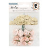 Crate Paper - Heritage Collection - Paper Flowers and Gold Leaf Sequins